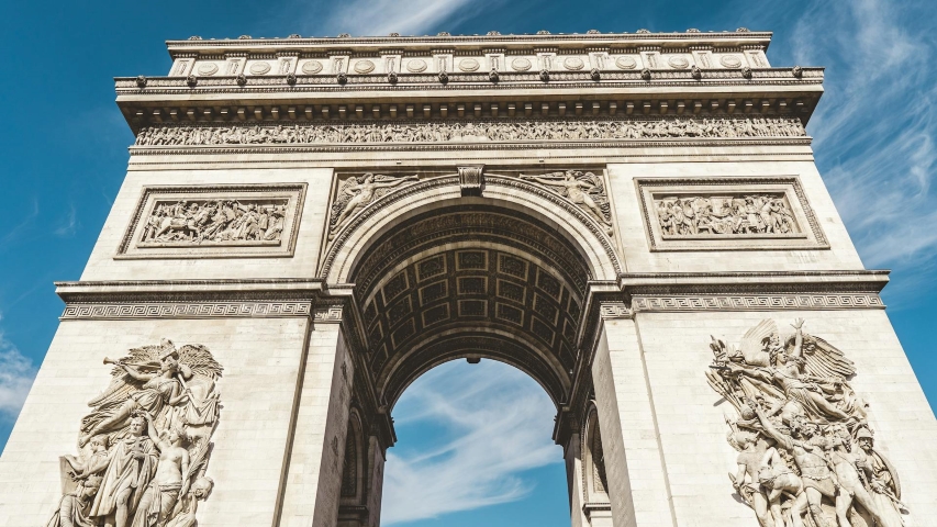 Arc De Triomphe: https://www.pexels.com/photo/arc-de-triomphe-1796722/